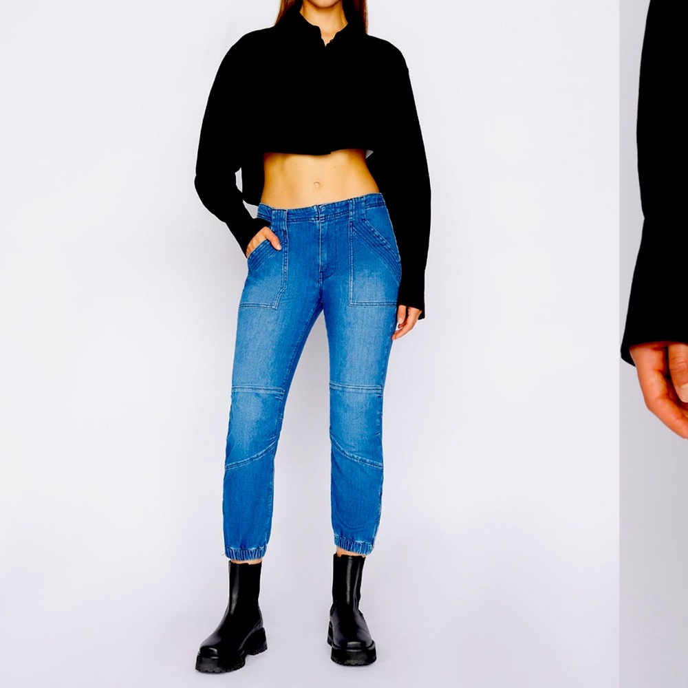 Frame Banded Bottom Trapunto Pant
in Waltz nwt